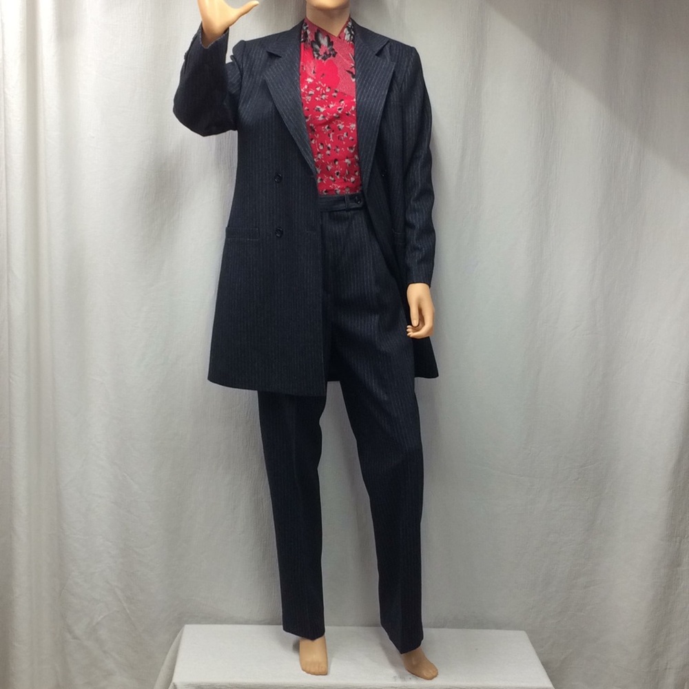 Vintage 3 pc 90’s Oleg Cassini skirt-pant suit